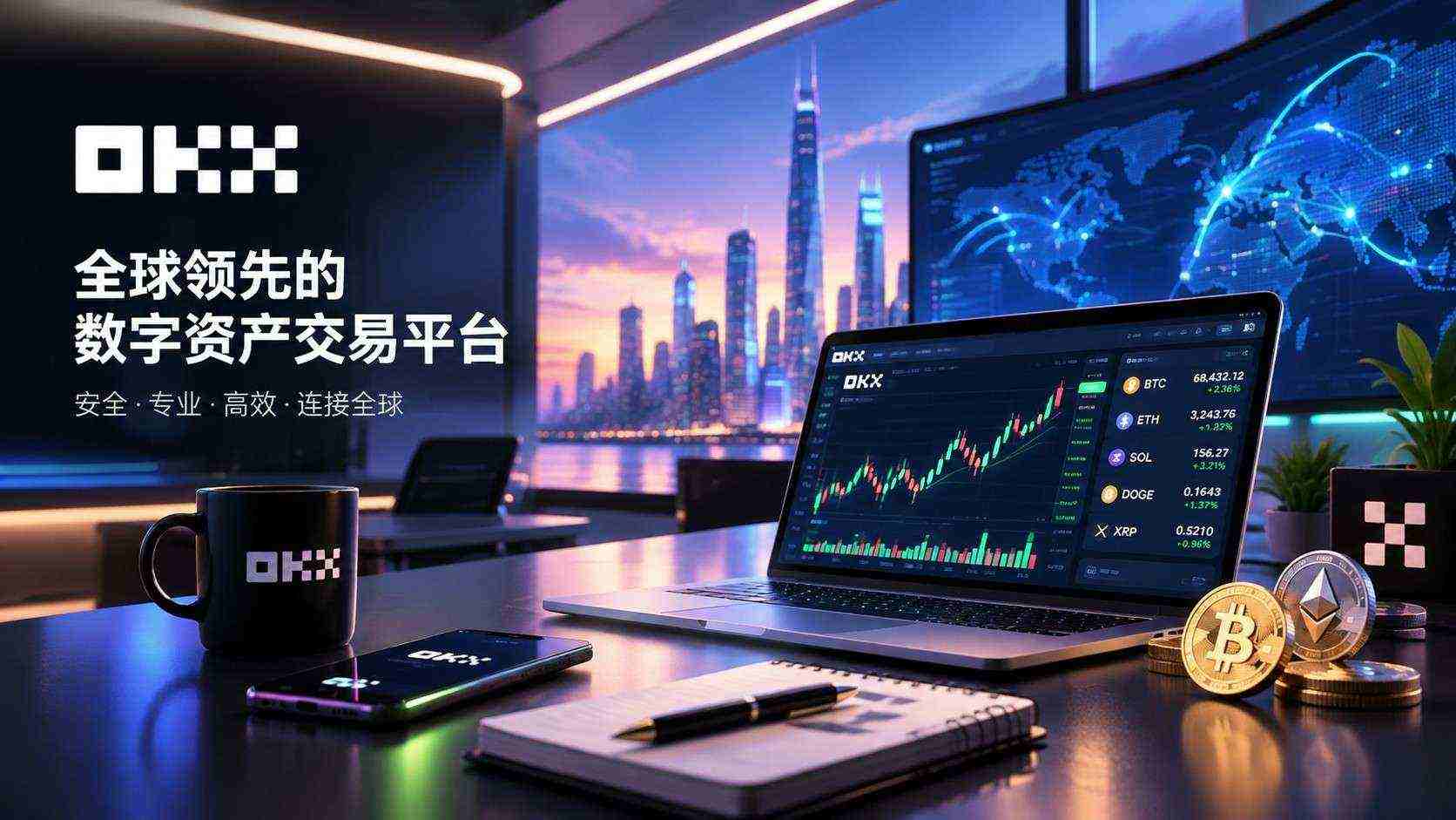 ok交易平台 手机端功能界面截图二
